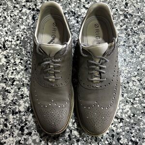Cole Haan Gray Brogue Oxfords